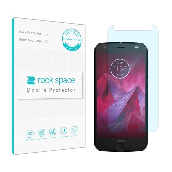 محافظ صفحه (گلس) نانو هیدروژل آنتی بلو و ضد ضربه گوشی موتورولا Moto Z2 Force برند راک اسپیس